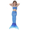Kostým Mořská Panna Mermaid 3-pack Blue Fire Velikost: 120