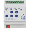 Spínač MDT Technologies Univerzální aktor 4násobný, 4M, 16A, 100µ, 15ECG, 230VAC (AKU-0416.03)