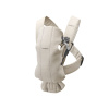 BABYBJORN BabyBjörn nosítko MINI Black Woven Farba: Jersey Light beige