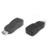 PREMIUMCORD Převodník HDMI na VGA miniaturní provedení se zvukem a napájecím konektorem - černý khcon-21