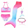 Kostým pre dievča - Sireni Tail Morman Outfit Prázdnina Mermaid 3-4 roky (Sireni Tail Morman Outfit Prázdnina Mermaid 3-4 roky)