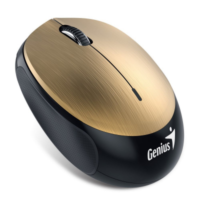GENIUS NX-9000BT/ Bluetooth 4.0/ 1200 dpi/ bezdrátová/ dobíjecí baterie/ zlatá 31030299101 Genius