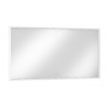 Hansgrohe Xarita E - Zrkadlo s LED osvetlením a vyhrievaním, 140x70 cm, dotykový senzor, matná biela 54984700