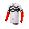 dres TECHSTAR limitovaná edice DEEP, ALPINESTARS (černá/bílá/červená fluo/oranžová, vel. M)