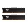 Patriot/DDR4/16GB/2666MHz/CL19/2x8GB/Black PSP416G2666KH1
