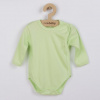 NEW BABY Dojčenské body celorozopínacie New Baby Classic zelené - 62