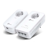 TP-LINK TP-Link TL-WPA8631P KIT sieťový adaptér PowerLine 300 Mbit/s Ethernet / LAN pripojenie Wi-Fi Biela 2 kusov (TL-WPA8631P KIT)