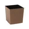 Nohel garden Obal na květník JUKA PROUTÍ ECO plastový 25x25x26cm