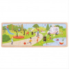 Bigjigs Toys drevené puzzle - V parku (24 dielikov)