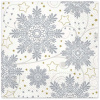 Vianočné servítky Tete Snowflakes 33x33 cm, 20 kusov