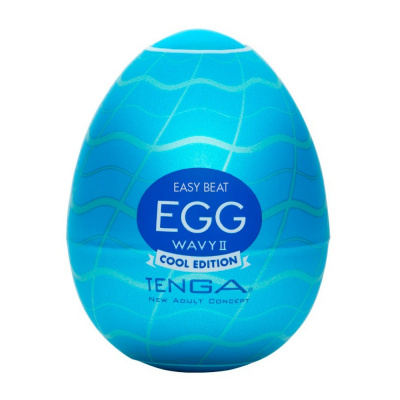 5000386 TENGA Easy Beat Egg WAVY II Cool Edition