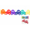Girlanda farebná 3 m - Auto