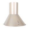 Klarstein Lumio, digestor, 60 cm, komínový, 490 m³/h, retro dizajn, nehrdzavejúca oceľ, champagne (TK15-Lumio)