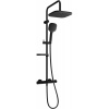 Mexen KX33 sprchový set s termostatickou batériou Kai, čierna, 771503391-70