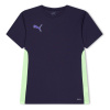 Puma Finesse Training Shirt Juniors Navy/Apple 13 rokov