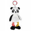 CANPOL 68/101 Plyšová panda s príveskom a svetlom BabiesBoo
