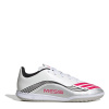 adidas F50 Messi Club Juniors Indoor Football Boots White/Red 5.5 (38.7)