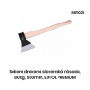 Sekera drevená slovenská násada, EXTOL PREMIUM Váha: 800g