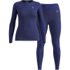 Odlo Performance Baselayer Set Womens Skipper Blue 14 (L)