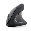 Gembird Gembird Myš MUSW-ERGO-01, vertikální, černá, bezdrátová, USB receiver