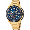 Športové zlaté pánske hodinky FESTINA 20727/1 CHRONO BIKE '25