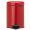 Brabantia Pedálový kôš NewIcon 5L Žiarivo červená