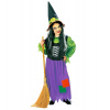 Čarodejnica pestrá - detský kostým - 158 cm / 11-13 let