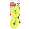 Flamingo Xeno Training Tracking Leash Fluo Yellow - výcvikové vodítko pre psa, výcvikové a sledovacie popruhy, s gumičkou, neónová žltá - 10 m