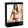 Abierta Fina Bra Set with Glitter