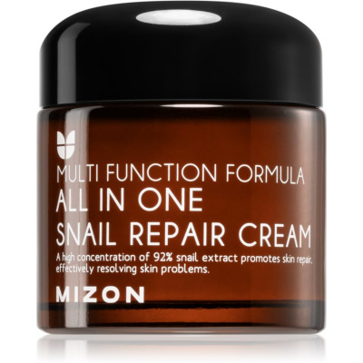 Mizon Multi Function Formula Snail regeneračný krém s filtrátom sekrétu zo slimáka 92% 75 ml