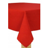 Behun na stol - Behúň odtiene červenej 100 x 50 cm (Červené farbenie behúň ako ľan 50x100)
