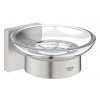 Grohe QuickFix Start Cube Mydlovnička s držiakom, sklo/supersteel 41096DC0-GR