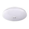 Solight WO776, LED stropné svietidlo PLAIN s PIR senzorom, 18W, 1260lm, 3000K, okrúhle, 33cm WO776
