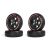 Exway Sada kolies Cloud Wheel Rover Scarlet Red pre Atlas 2WD EXW0635