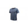 SENSOR MERINO LITE pánské triko kr.rukáv mottled blue XL