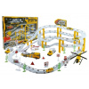 LEAN TOYS Rail Racing Metal Cars Track 12 km/h