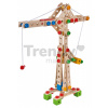 Drevená stavebnica žeriav Constructor Crane Eichhorn 5 modelov (žeriav, loď, hydroplán, formula, mobilný žeriav) 170 dielov od 6 rokov EH39097