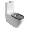 Sapho Medic WC kombi, spodný/zadný odpad, biely MC102