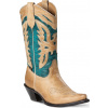 Stars & Stripes Topánky westernové WBL-71 Stars & Stripes, dámske, light brown/blue Veľkosť: 42