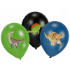 Amscan Latexové balóny Happy Dinosaur 27,5 cm