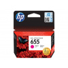 HP 655 purpurová ink kazeta, CZ111AE