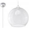 Sollux Lighting Ball závesné svietidlo 1x60 W priehľadná SL.0248