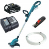 Krovinorez - Akumulátorový krovinorez Makita DUR181Z + DC18SD + BL1830B. (Krovinorez - Akumulátorový krovinorez Makita DUR181Z + DC18SD + BL1830B.)