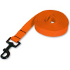 Lehké stopovací vodítko PafDog® ploché, 2cm, 4 délky - oranžová DÉLKA VODÍTKA: 10 metrů
