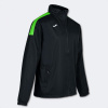 RAINCOAT TRIVOR bunda do dažďa čierna fluo zelená 3XL