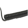 BKL Electronic 1506212 špirálový kábel Li12Y11Y 400 mm / 1600 mm 4 x 0.50 mm² čierna 1 ks; 1506212