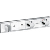 Hansgrohe 15355400 RainSelect termostat pod omietku pre 2 spotrebiče, biela / chróm