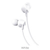 Slúchadlá Hoco Wire Earphones Jack 3,5 mm With Microphone M60 White
