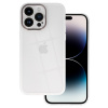 TopQ Ochranné puzdro s objektívom pre Iphone 13 Pro biele priehľadné