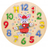 Viga drevené hodiny vkladačka 30cm 6934510561710 VIGA